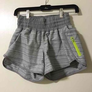 In search of!! Lululemon tracker shorts stripes 8