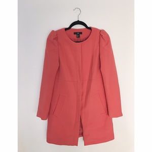 H&M Polka Dot Lined Coat