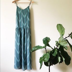 Forever 21 Drop Waist Maxi Dress