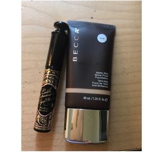 Foundation and mascara +gift