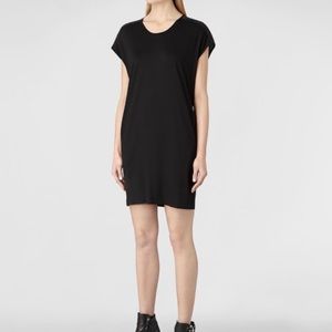 All Saints Celie Dress in Black