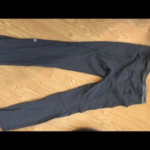 Lululemon boot cut pants with ruching