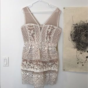 NWT BCBGMAXAZRIA Fola Tiered Dress 12
