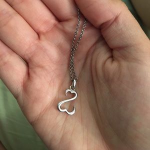 Open heart necklace by Kay Jewelers