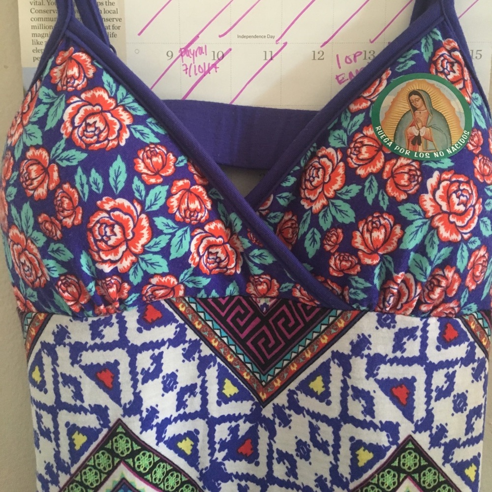 Virgen de Guadalupe Rose Summer Dress