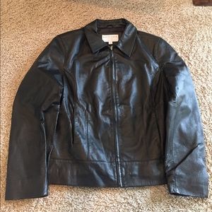 Sonoma Black Leather Jacket