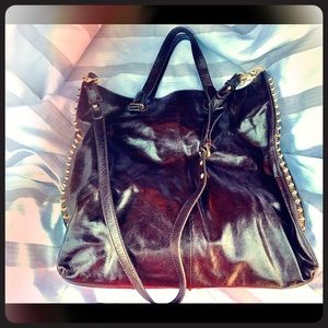 Badgley Mischka leather bag
