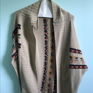 Patterned Cardigan