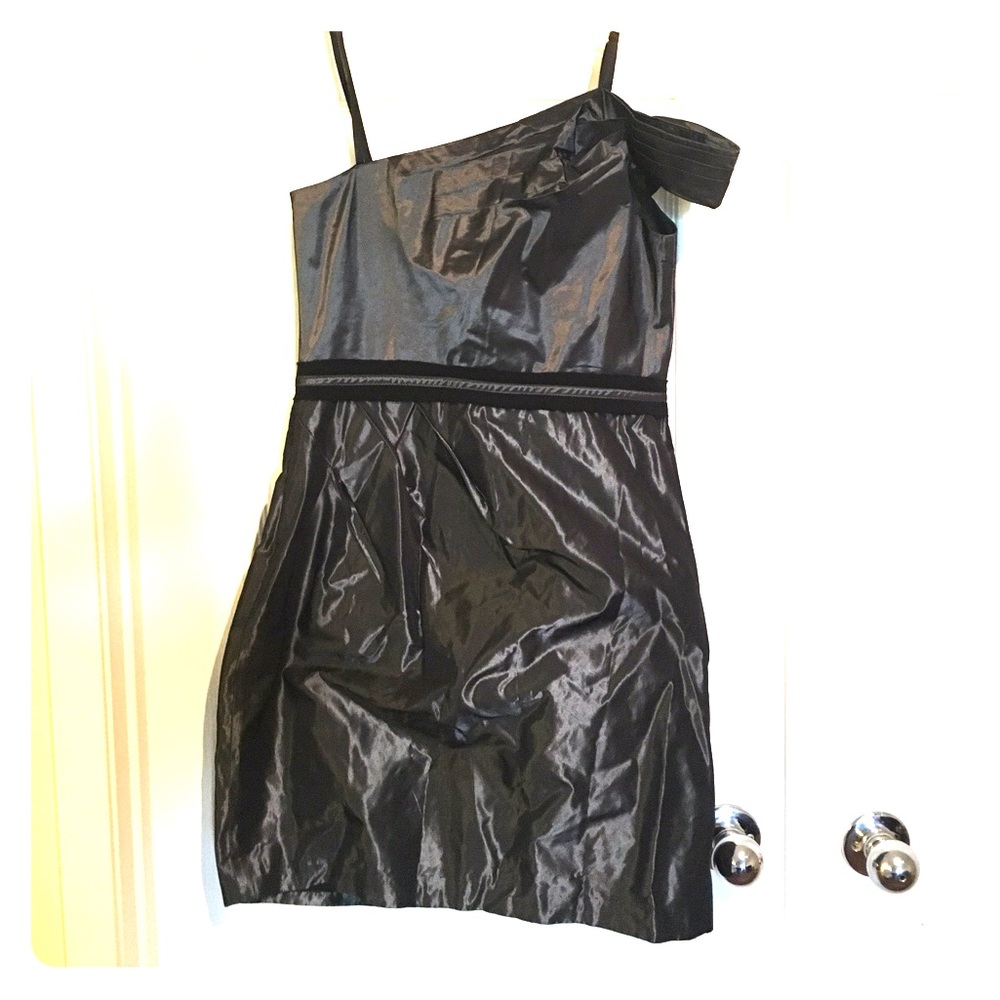 One shoulder mini dress