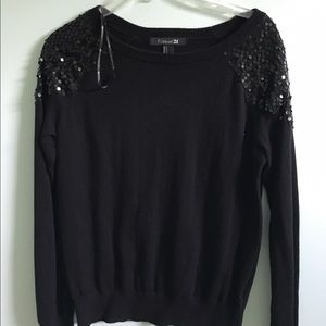 Forever 21 black sweater