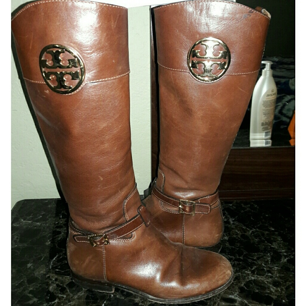 Tory Burch Patterson Riding Boots sell asap