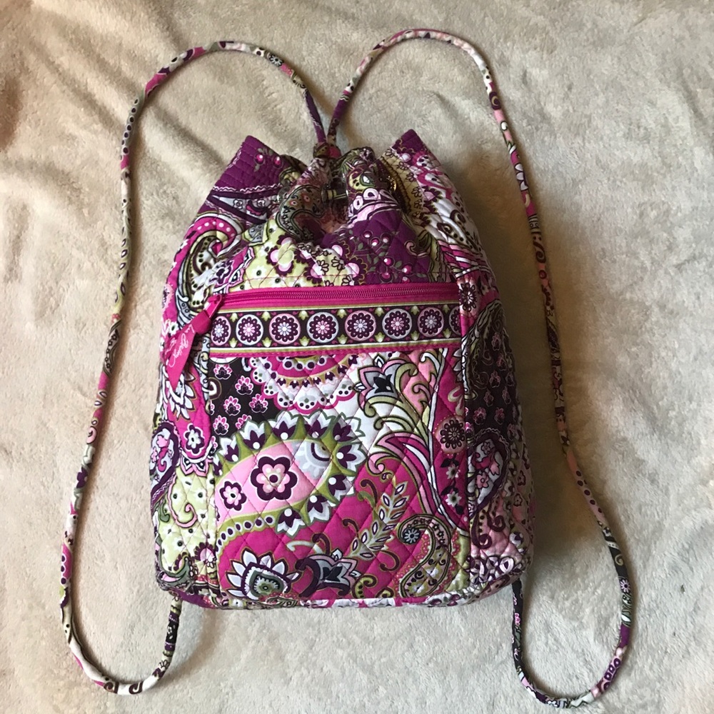 Vera Bradley string back pack