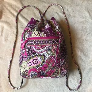 Vera Bradley string back pack