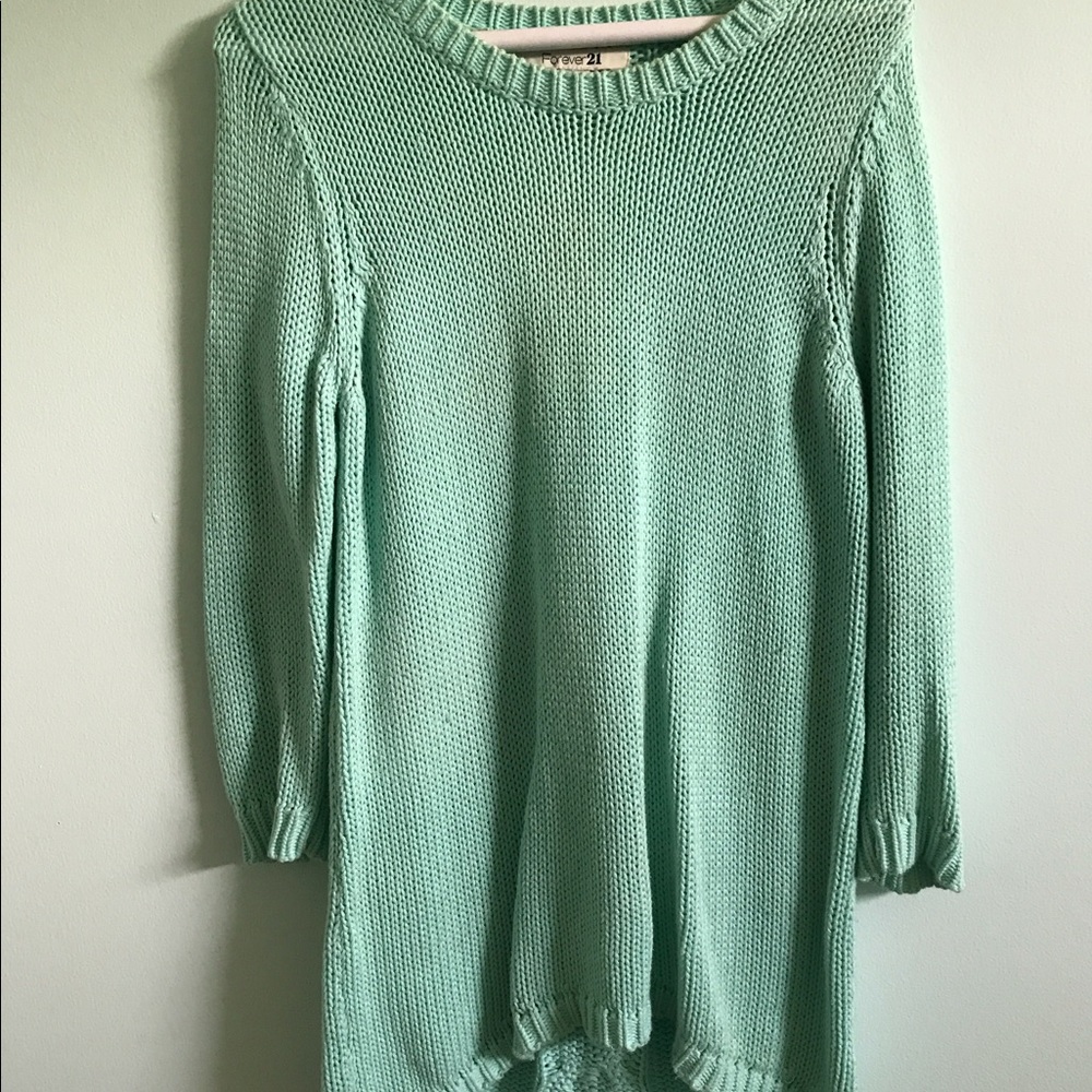 Teal Sweater