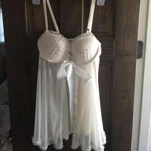 Victoria secret babydoll lingerie