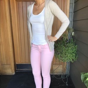 Light tan cardigan 💛