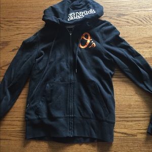 VS PINK ORIOLES hoodie Sz M