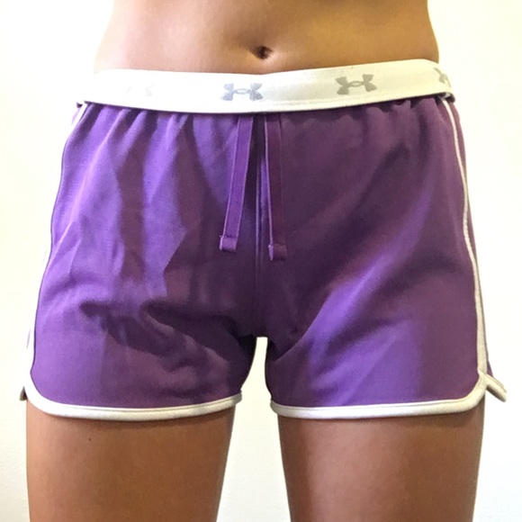 Under Armour Pants - Purple UNDER ARMOUR athletic shorts
