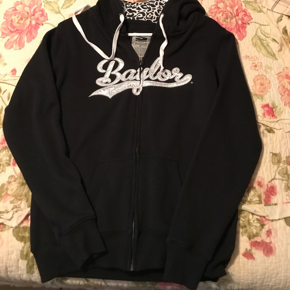 Baylor Bear Zip up sweater.