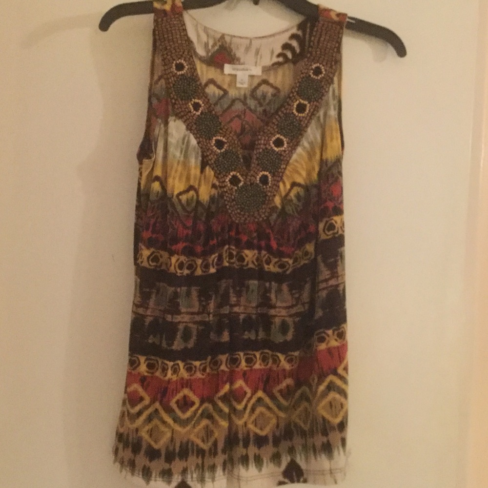 Multicolored tank top
