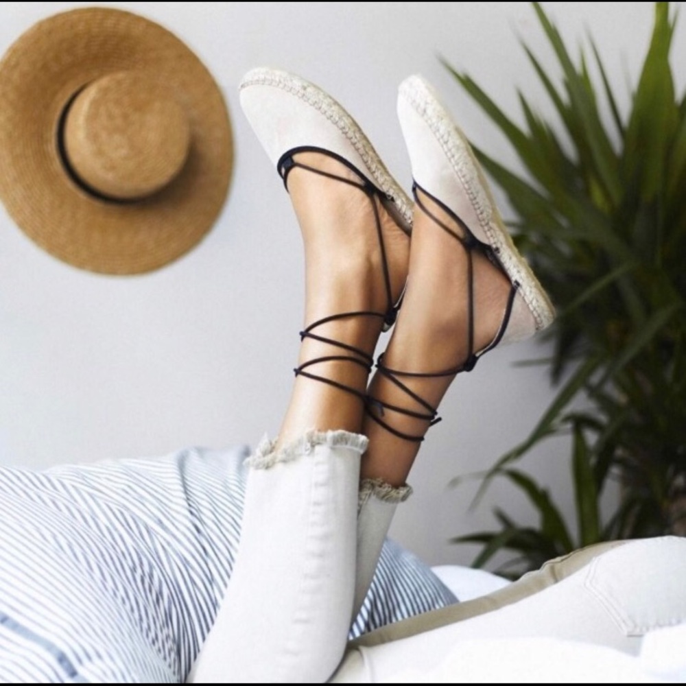 !WANTED! FreePeople lace up espadrilles