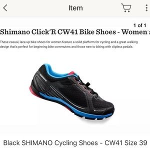 NEW In Box - Black Shimano Cycling Shoes!!