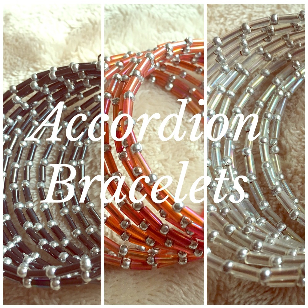 Accordion bracelets