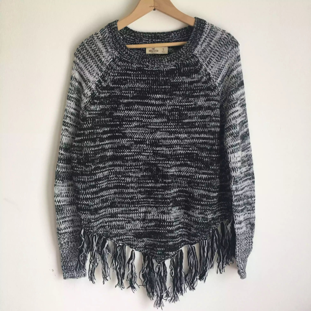 Hollister Fringe Sweater