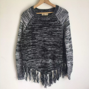 Hollister Fringe Sweater