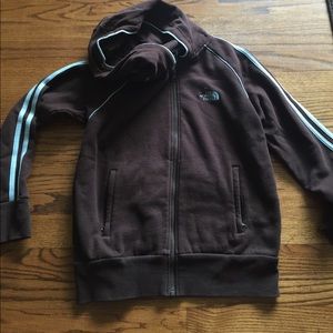 The North Face zip up Sz M