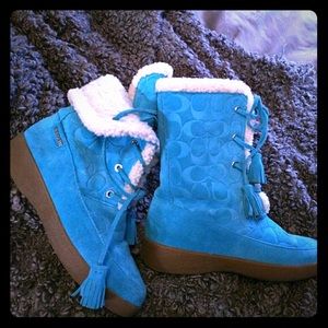 Super cute Coach Booties