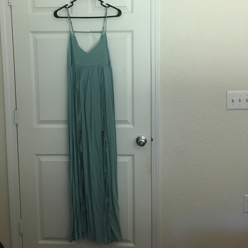 Forever 21 Long sheer maxi dress