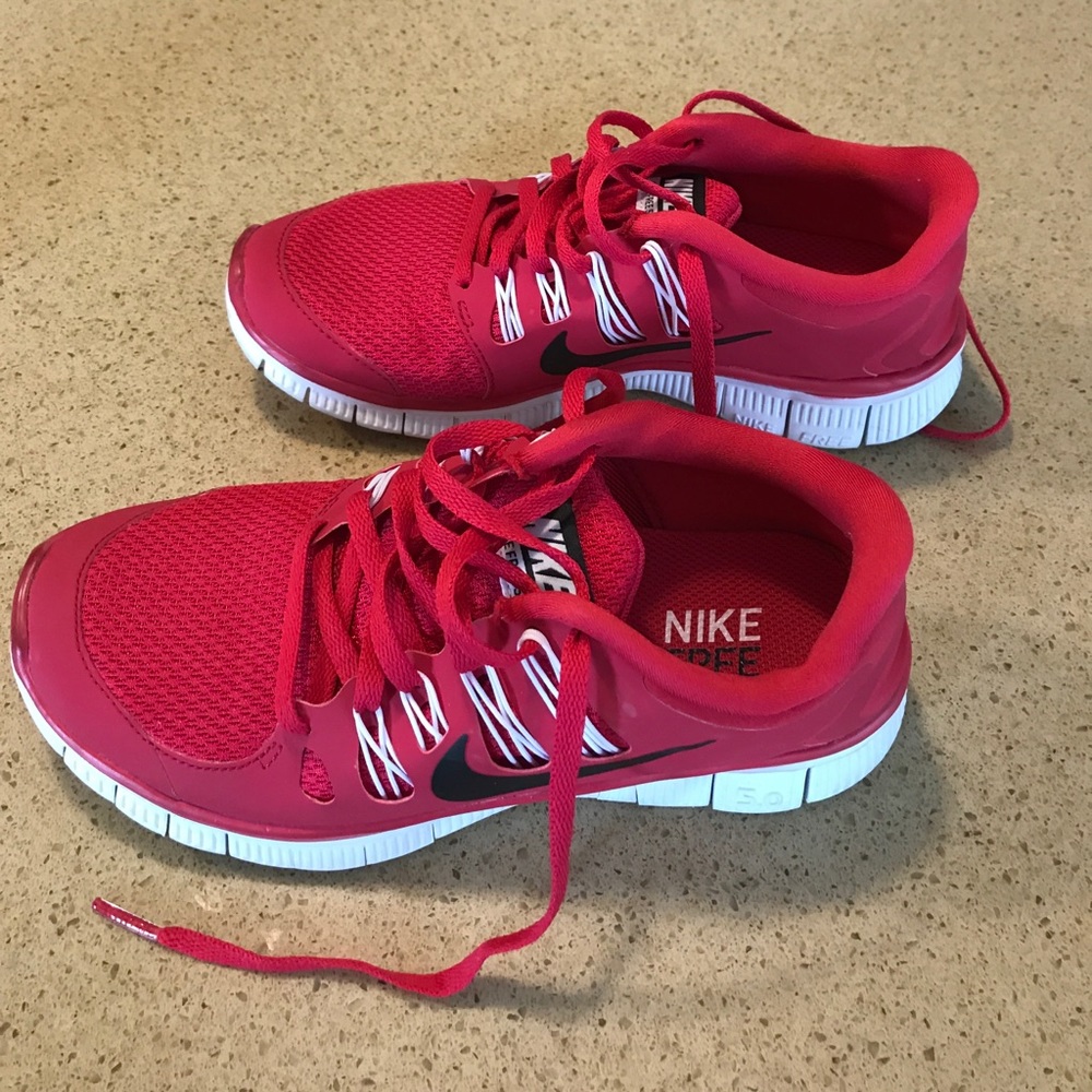 Nike free sneakers, size 5.5