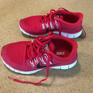 Nike free sneakers, size 5.5