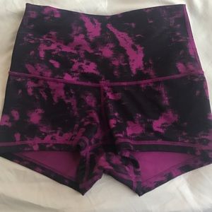 lululemon high rise shorts