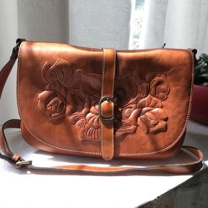 Patricia Nash Cross Body  Leather Bag