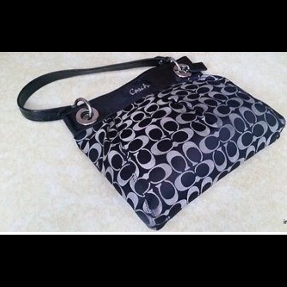 Authentic Coach Ashley sateen bag