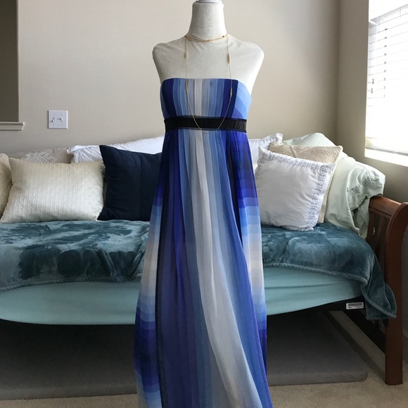 Floor length silk dress - Picture 2 of 8
