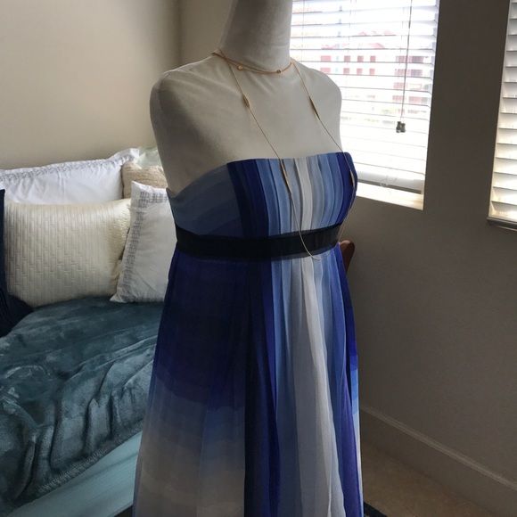 Floor length silk dress - Picture 4 of 8