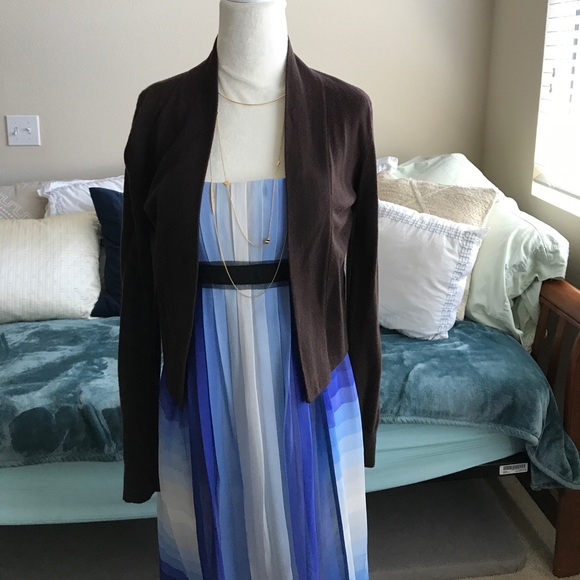 Floor length silk dress - Picture 7 of 8