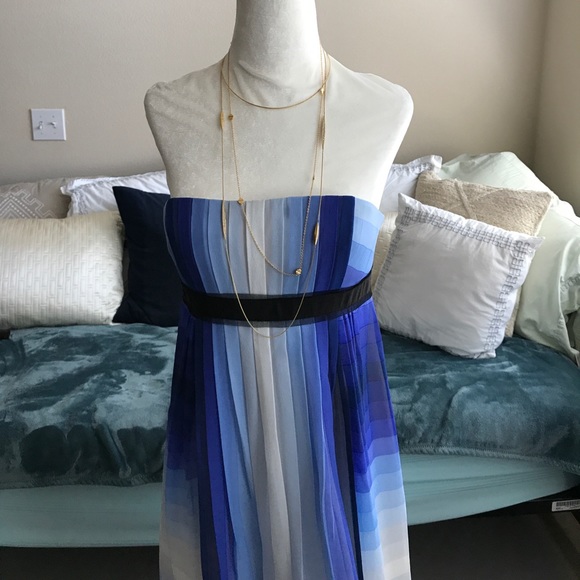 Floor length silk dress - Picture 3 of 8