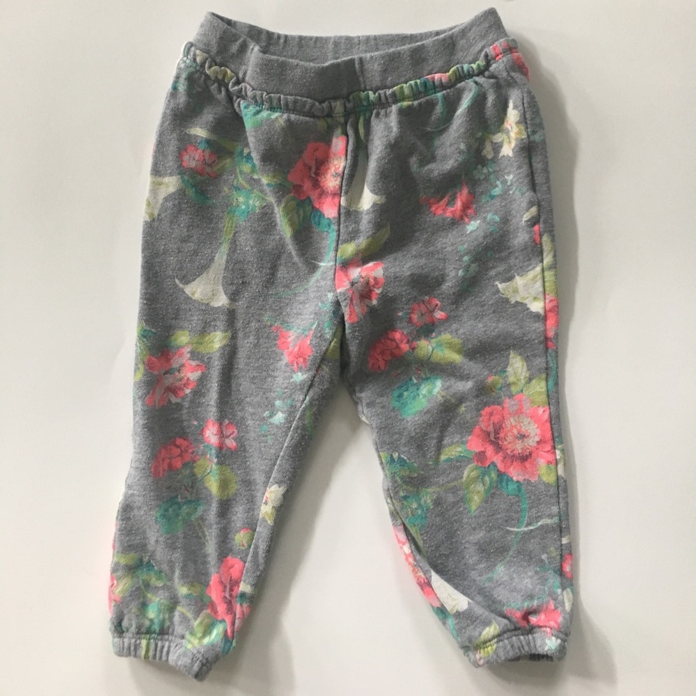 Baby GAP floral print joggers