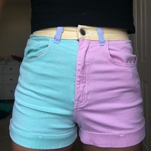 American Apparel Cuff Shorts