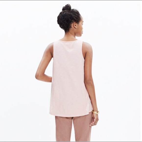 Madewell forward-seam slub tank - Picture 2 of 4