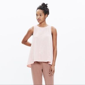 Madewell forward-seam slub tank