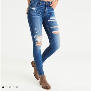 High rise jeans