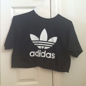 Adidas Trefoil Crop Top