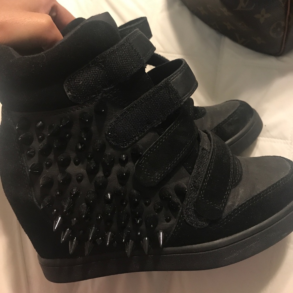 Aldo platform spiky sneakers