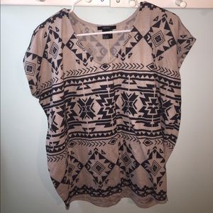 Aztec Print Shirt