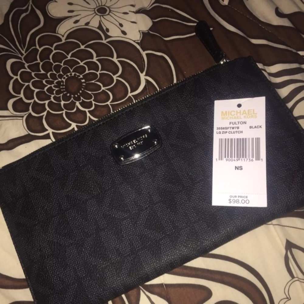 Large MK wristlet